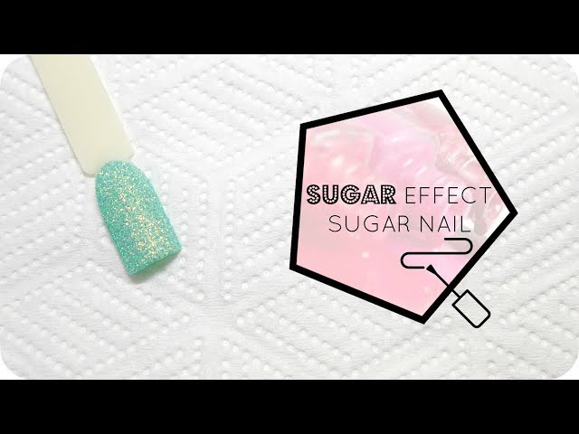 how to do sugar nails 🤍 any fine glitter works! this glitter from @dy