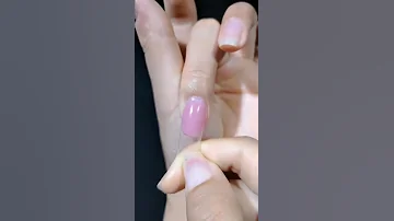 Hot Pink Poly Nail Extension Gel Nails Design
