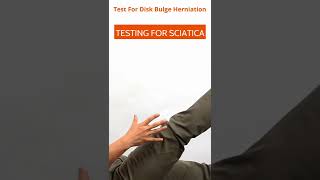 How Do You Test For Disk Bulge & Herniation In The Back?