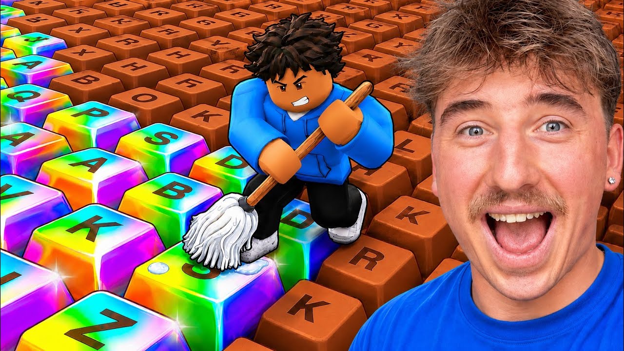 Roblox KOSZOS Billentyűzet TAKARÍTÁS