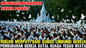 BIKIN HEBOH‼️Massa Hendak Usir Gereja, Tapi Ribuan Burung Merpati dari Langit Lindungi Rumah Tuhan!