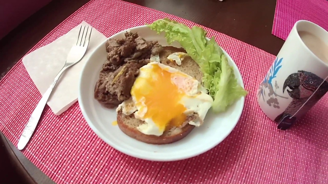 My english breakfast 🌞 Do you eat liverwurst, English? YouTube