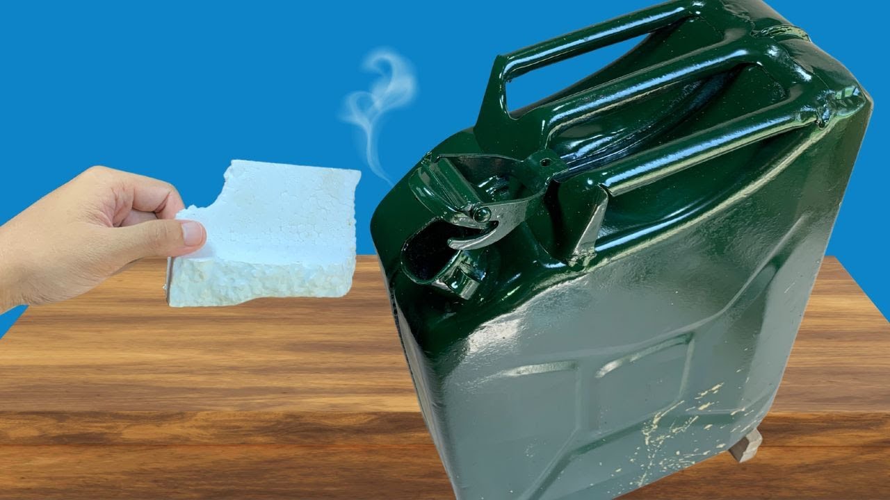 Just Mix Gasoline with Styrofoam and you'll be amazed practical