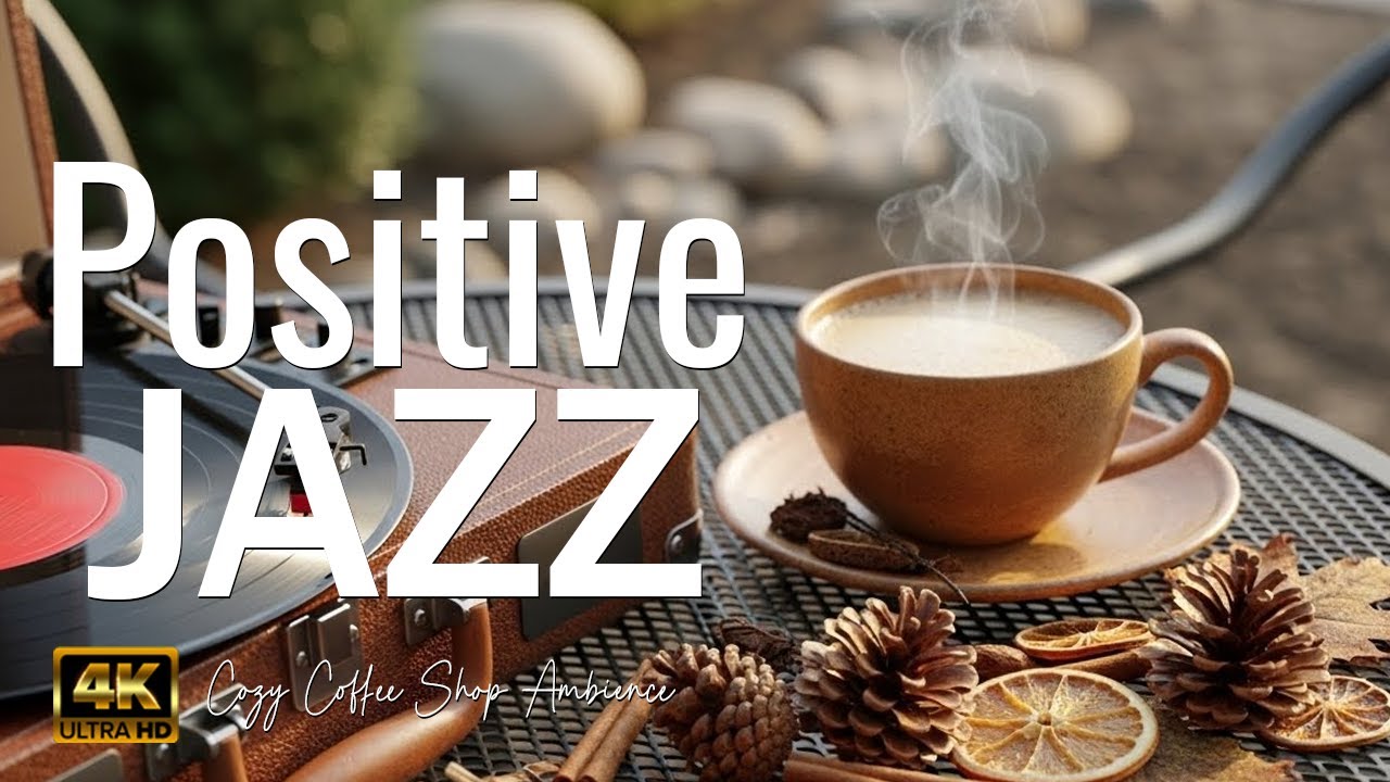Positive Morning Jazz Café ☕ Elegant Winter Jazz & Bossa Nova Instrumental for Good Mood