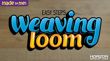 How to Use the Made By Me Weaving Loom