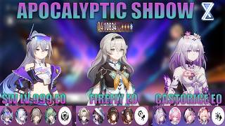 Apocalyptic 4 - E0 Silver Wolf LV 999 | E0 Firefly | E0 Castorice (Full Auto) - Honkai Star Rail 4.3