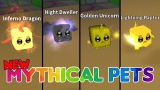 New Mythical Pets Mining Simulator Youtube - roblox mining simulator gamingwithjen