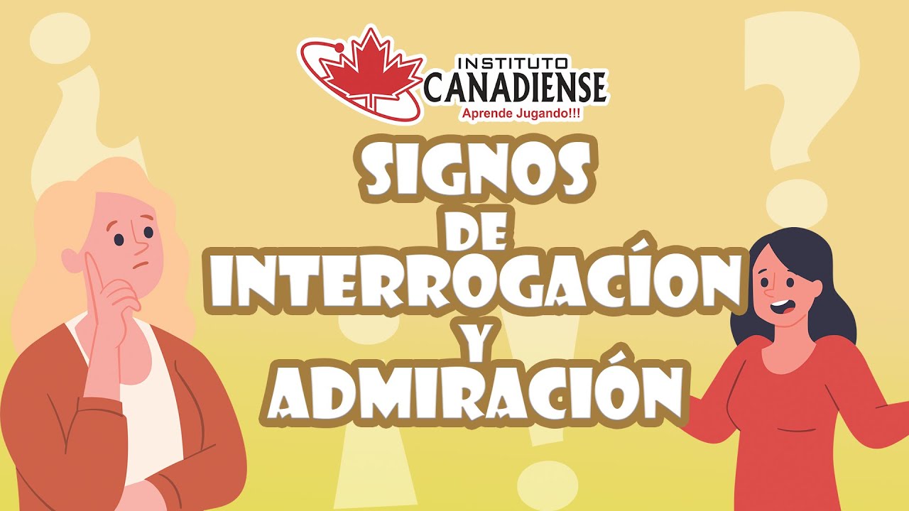 Signos de Interrogación y Admiración - 1° Primaria - YouTube