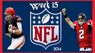 2014 NFL Week 15 Picks