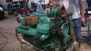 Volvo penta KAD 43 motor test