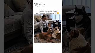 When The Baby Is The Boss And The Cat Is The Enforcer