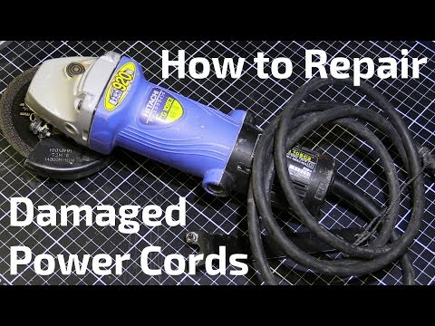 Repairing Damaged Power Cords on Power Tools