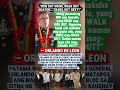 Run Out Noon, Walk Out Ngayon… Crawl Out Next? — De Leon