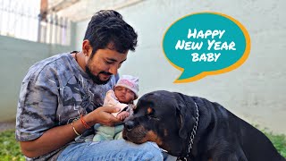 Dog love newborn baby | funny videos | snappy girls | #dog