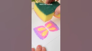 Creative Art Hack How to Use Acrylic Markers #shorts #arthacks