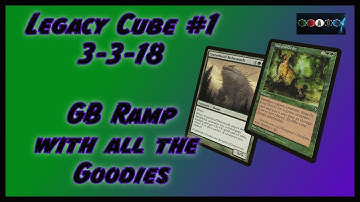 Legacy Cube Draft #1 3-3-18 from Twitch stream