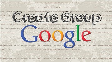 How to create a Google group
