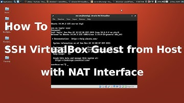 SSH into Virtualbox Guest VM from Host with NAT