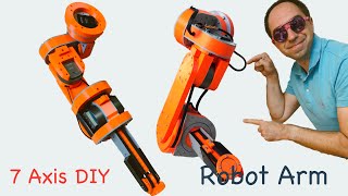 How to build 3D printed 7 Axis Robotic Arm in Two Weeks (Part 1)