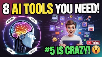 8 Free AI Tools Every YouTuber Must Use in 2025 | Tech Fluence