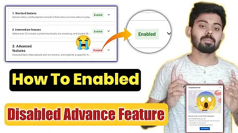 You've Loss Access To Advanced Features IssueSolve | How To Enabled Disabled Advance Features