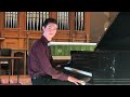 Evan Brezicki, performs Beethoven&#39;s Piano Sonata No. 21 in C major, Op. 53, 1st movement, in NC.