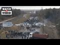 Citizen roadblock near Ukrainian nuclear plant