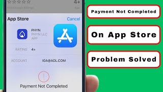 Payment Not Completed App Store | How to Fix Payment Not Completed App Store iPad screenshot 5