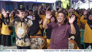 TEMU ALUMNI SMA MUH 1 WELERI - LAGU ALUMNI