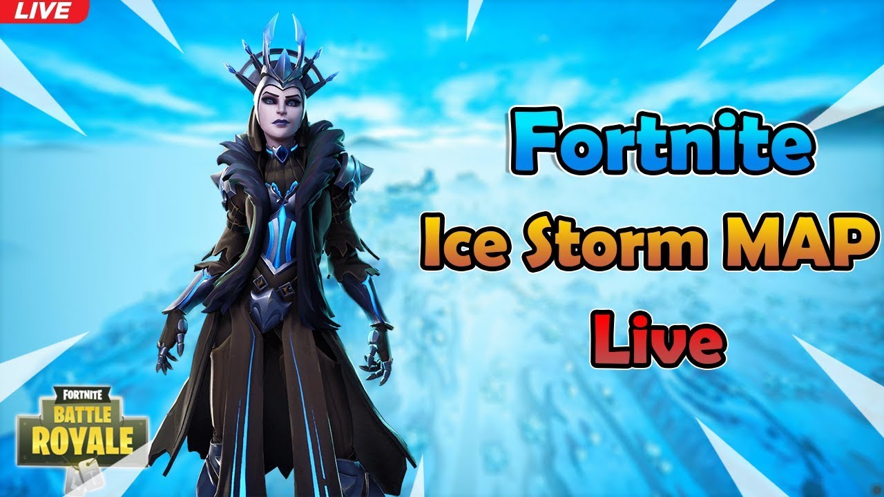 🔴Ice Monster,Ice Storm Map & Ice Queen || Fortnite : Battel Royal Season 7