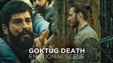 Goktug death with flashback | Goktug death scene heartbreaking 💔| Aadat instrumental | Kurulus osman