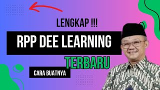 RPP Deep Learning: Materi dan Aktivitas Pembelajaran untuk Kurikulum Teknologi 2023