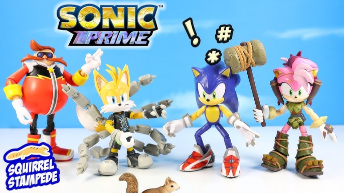 Jakks Pacific Sonic Prime Tails Nine New Yoke City 5-in Articulated Figure