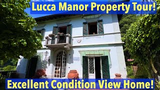 🏰 Explore Historic Manor House in Bagni di Lucca, Italy! | Property Tour | 1900's Home | Financing