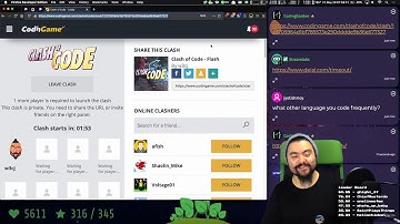 ⚔️ CLASH OF CODE with Viewers | May 29th