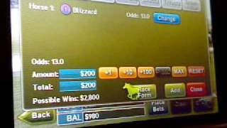 iPhone and iPod Touch App Review || Virtual Horse Racing 3D screenshot 1