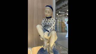 Гжель  #гжель #статуэтка #глина #музеи #исскуство #ссср #москва #trending #funny #детствовссср