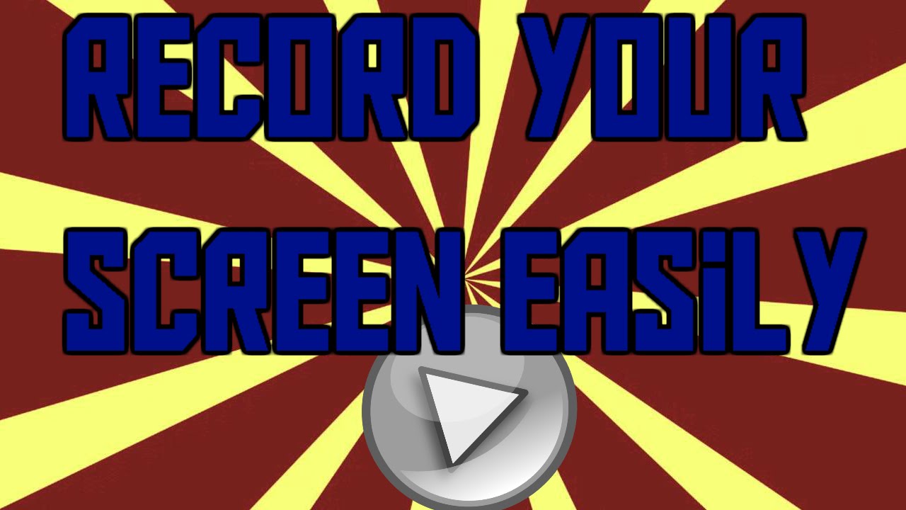 How To Record Your Screen | Tutorial 2016 - 2017 - YouTube