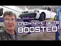 CROWN VIC Police Interceptor Gets SUPERCHARGED!  Boosted Crown Vic Part 1