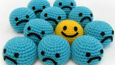 Crochet Smiley Ball
