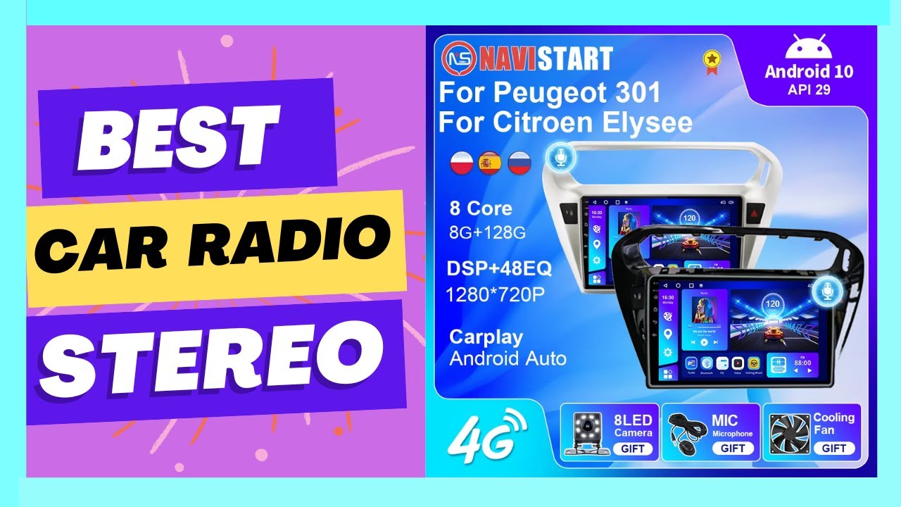 Autoradio Peugeot 301 Android Auto - CarPlay - Skar Audio