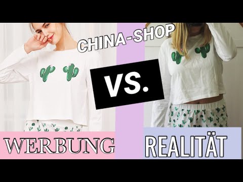 Werbung Vs Realitat China Online Shop Shein Joom Sopl Youtube