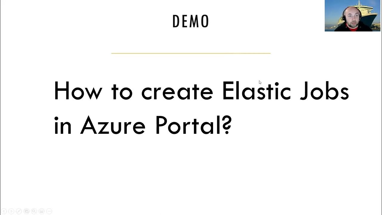 Azure SQL Elastic Jobs YouTube