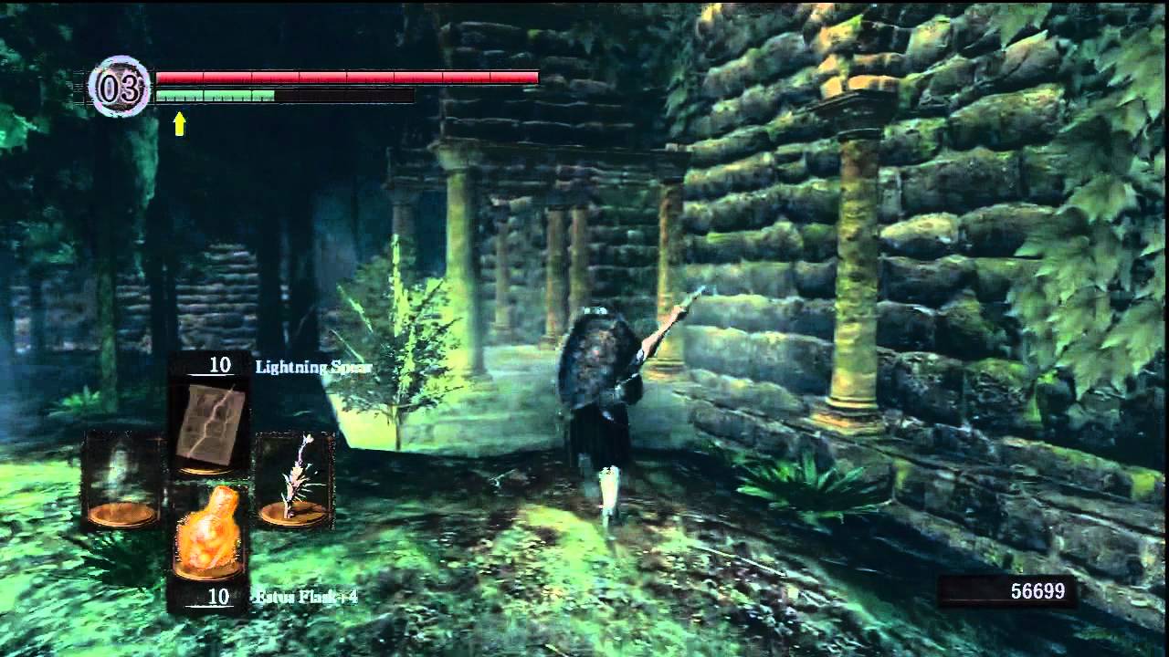 Dark Souls New Game Plus Walkthrough Part 3 - Darkroot Garden and Moonligh Butterfly! - YouTube