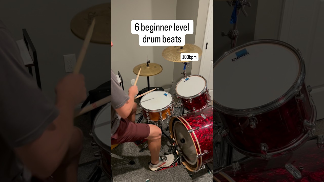 Watch Beginner level drum beats for some drumming ideas #drum #drumnotation #beginnerdrumbeat #drumlessons on YouTube Watch Beginner level drum beats for some drumming ideas #drum #drumnotation #beginnerdrumbeat #drumlessons on YouTube