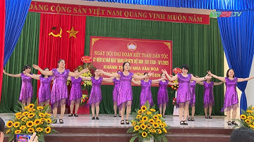 TIẾT MỤC NHẢY DÂN VŨ TRÊN NỀN NHẠC CHIẾC KHĂN PIÊU | TDP THÔN HƯỚNG - THỌ XƯƠNG