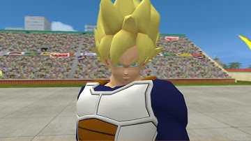 Dragon Ball Z Budokai Playing As Saiyan Armor Goku | Unused Model