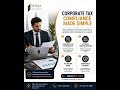 Corporate Tax Compliance Made Simple