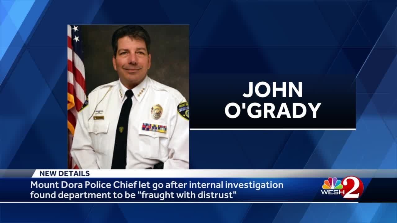 Mount Dora police chief let go after internal investigation found
