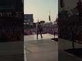 This never gets old. Thank y’all for always singing along. #carolina